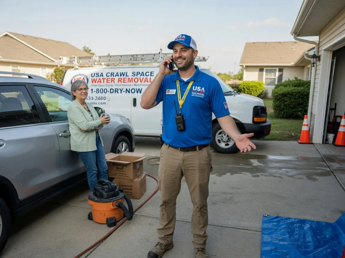 Crawl Space Water Removal Carrier, OK FAQs